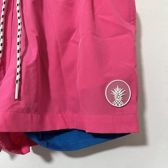 Chubbies The Avalons 4” Swim Trunks Size S Hot Pink Mesh Liner Beach Vacation - Picture 3 of 7